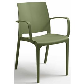 Bica Volga Contract Stack Chair - Green