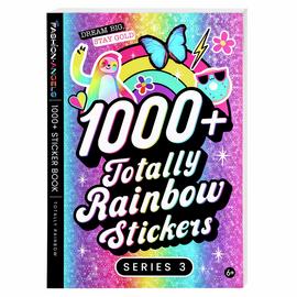 Make It Real Fashion Angels 1000+ Totally Rainbow Stickers