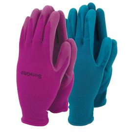 Town & Country Women's SureGrip Twin Pack Gardening Gloves