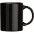 Simple Value Set of 6 Porcelain Mugs - Black
