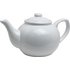 Argos Home 6 Cup Traditional Porcelain Teapot - White