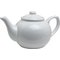 Argos Home 6 Cup Traditional Porcelain Teapot - White