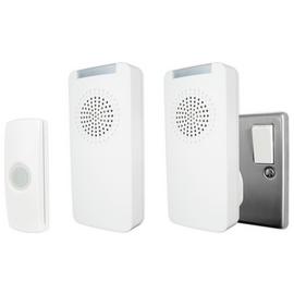 Uni-Com Premium Portable and Plug-in Doorbell Set