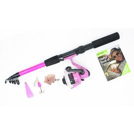 Matt Hayes Fish4Fun Piggsy Junior Fishing Kit Rod Reel