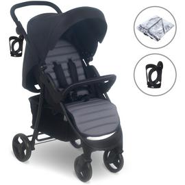My Babiie MB30 Plus Pushchair - Black / Grey