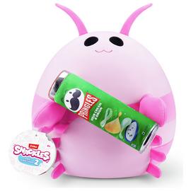 Zuru Snackles 14" Pink Shrimp Pringle Plush
