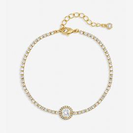Jon Richard Gold Plated Crystal Stone Bracelet
