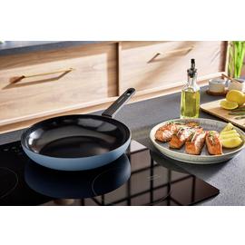 Morphy Richards 28cm Non Stick Aluminium Frying Pan - Blue