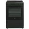 Bush BS60ELB 60cm Single Oven Electric Cooker - Black