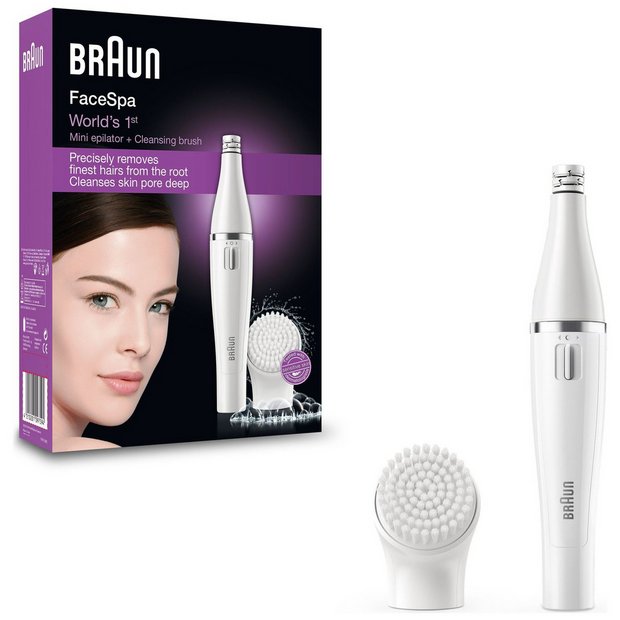 Buy Braun FaceSpa 810 Facial Epilator and Cleansing Brush, Epilators