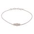 Revere Sterling Silver Cubic Zirconia Hamsa Hand Bracelet
