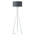 Argos Home Tripod Floor Lamp - Chrome & Grey