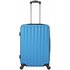 Small 4 Wheel Hard Suitcase - Candy Blue