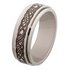 Revere Men's Stainless Steel Celtic Spinning Ring