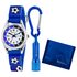 Tikkers Blue Football Watch, Wallet and Torch Set