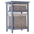 Argos Home Willow 2 Drawer Storage Unit - Grey