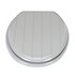 Argos Home Shaker Style Moulded Wood Toilet Seat - Grey