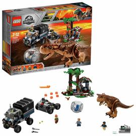 LEGO Jurassic World Carnotaurus Gyrosphere Escape Set- 75929