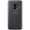 Samsung S9 Clear View Standing Cover - Black