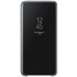Samsung S9+ Clear View Standing Cover - Black