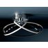 Argos Home Sireo LED Flush Ceiling Light - Chrome