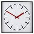 Argos Home Metal Wall Clock - Black and White