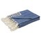 Argos Home Herringbone Throw - Navy