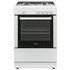 Bush BGC60SW 60cm Single Oven Gas Cooker - White