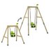 TP Forest Wooden 4 in 1 Toddler and Kids Garden Swing