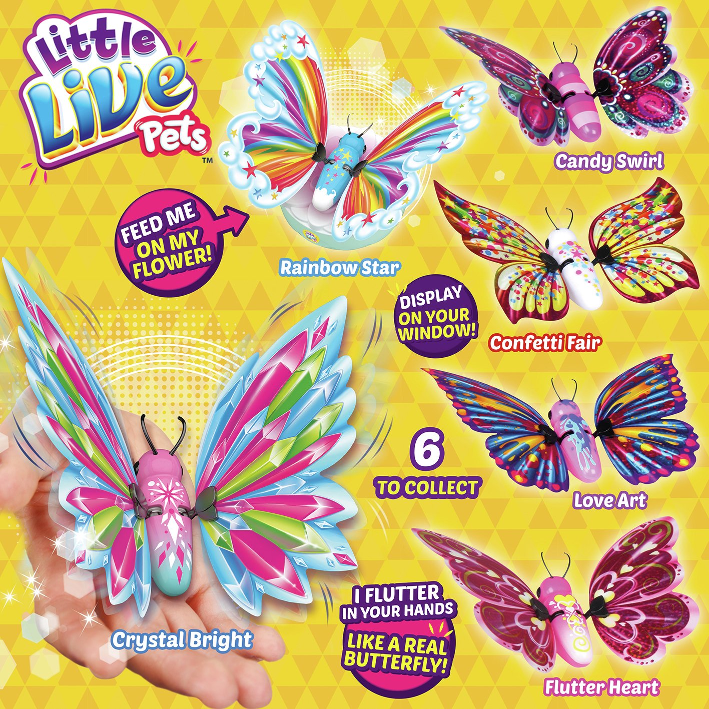 fluttering butterfly toy