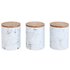 Argos Home Set of 3 Marble Storage Jars
