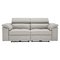 Argos Home Valencia 3 Seater Power Recliner Sofa -Light Grey