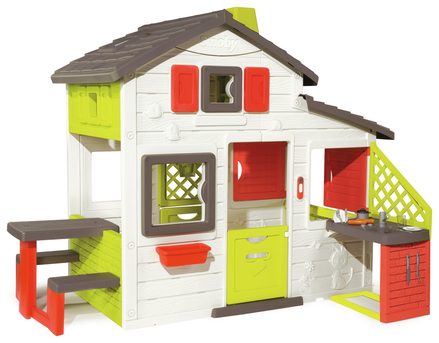 smoby friends playhouse with kitchen