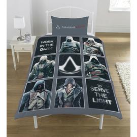 Assassins Creed 'Legacy Duvet Set, Polyester-Cotton, Multi, Single Best Price and Cheapest