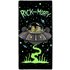 Rick and Morty UFO Spaceship Towel