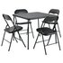 Argos Home Quin Metal Folding Table & 4 Folding Chairs