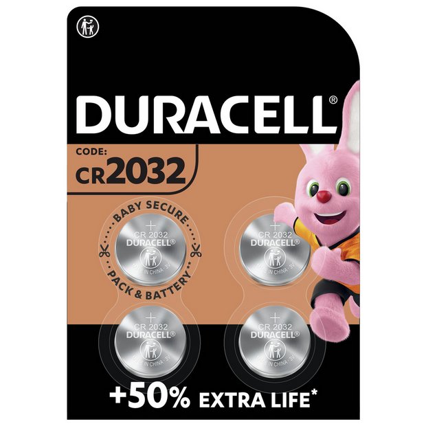 Duracell Lithium coin battery with bitter coating Lithium CR2032 Coin  Batteries (8-Pack) in the Coin & Button Batteries department at