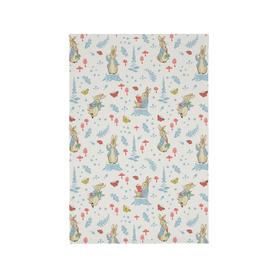 Peter Rabbit Fleece Throw - White - 150x100cm