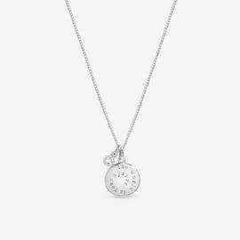 Inicio Silver Plated The World Is Your Oyster Pendant