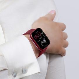 Radley Berry Red Silicone Strap Calling Smart Watch