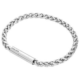 Police Temptation II Polished Stainless Steel Chain Bracelet