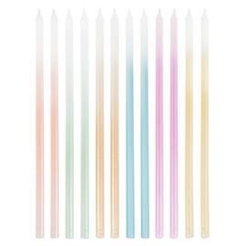 Ginger Ray Tall Ombre Cake Candles