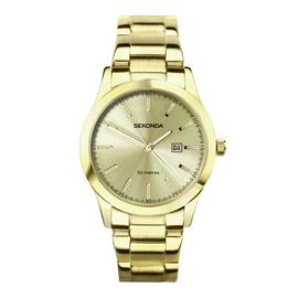 Sekonda Taylor Champagne Dial Stainless Steel Bracelet Watch