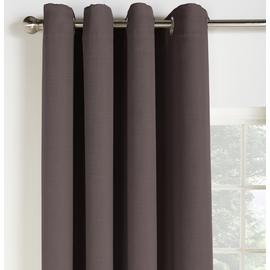 Argos Home Linen Look Blackout Curtains