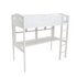 Argos Home Mia High Sleeper Bed Frame, Desk & Shelves -White