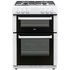 Bush BGC60TW 60cm Twin Cavity Gas Cooker - White