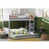 Argos Home Detachable Bunk Bed Frame with Trundle - Grey