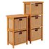 Argos Home 2 & 3 Drawer Storage Units - Natural