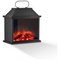 EASYmaxx LED Fireplace Lantern - Large