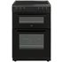Bush BT60ELB 60cm Twin Cavity Electric Cooker - Black